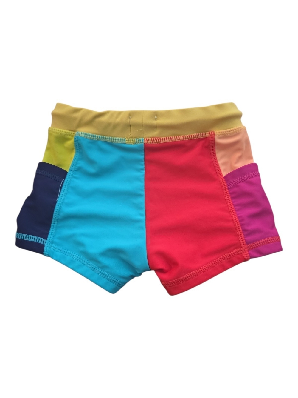 Colorblock Swim Shorts - Multicolor - Picture 2 of 5